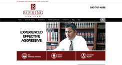 Desktop Screenshot of bieringlaw.com